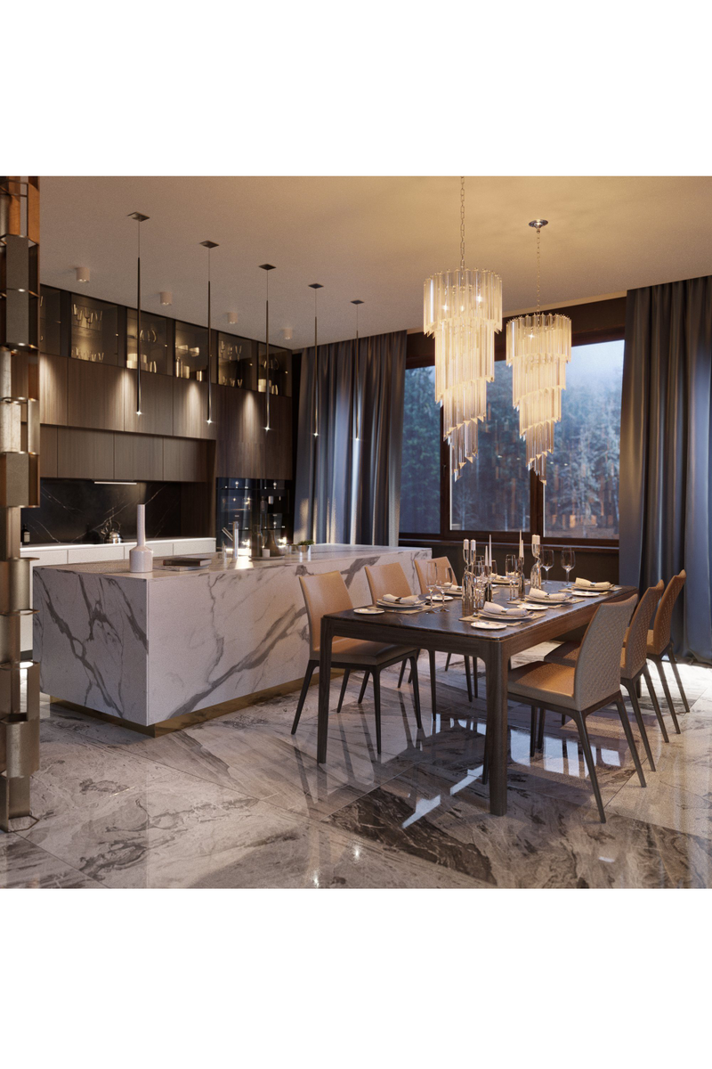 Spiral Crystal Chandelier | Eichholtz Trapani | Eichholtz Miami