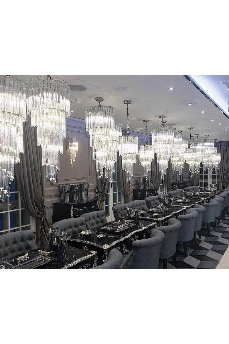Spiral Crystal Chandelier | Eichholtz Trapani | Eichholtz Miami