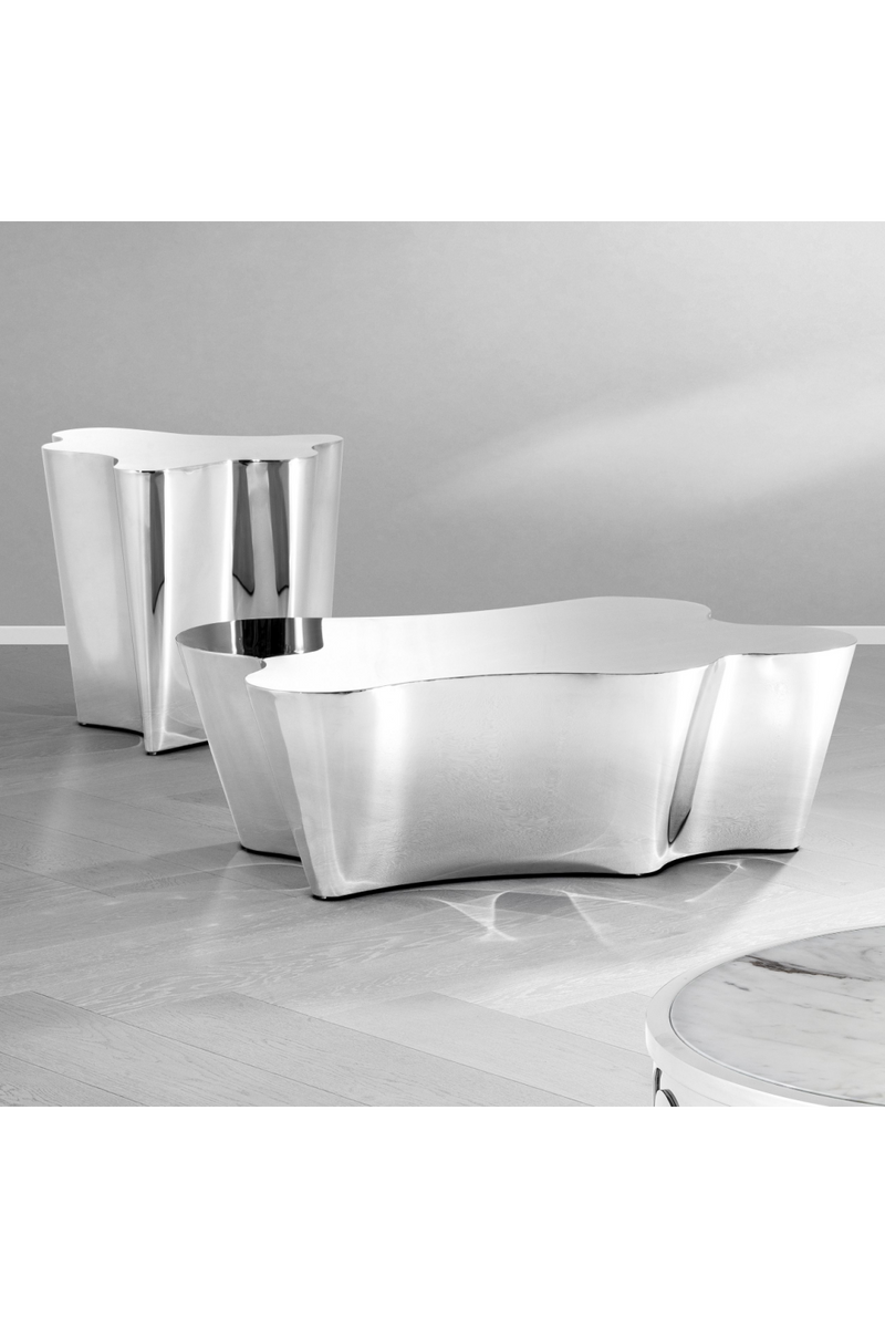 Silver Tree Stump Coffee Table | Eichholtz Sceptre | Eichholtz Miami