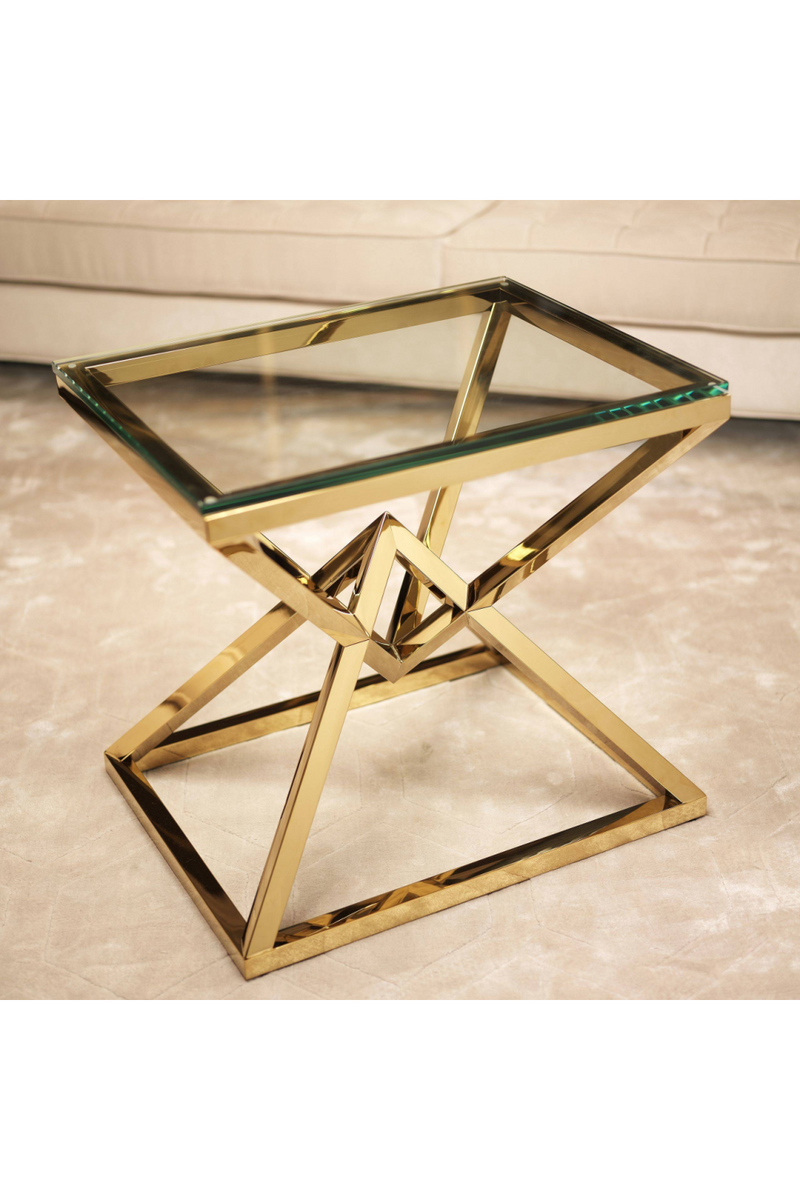 Gold Side Table | Eichholtz Connor | Eichholtz Miami