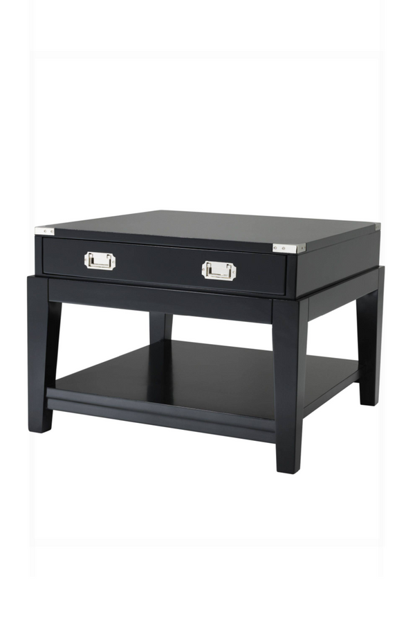 Black Side Table | Eichholtz Military | Eichholtz Miami