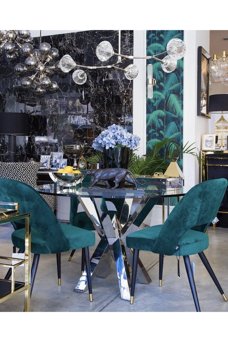 Silver Dining Table | Eichholtz Triumph | Eichholtz Miami