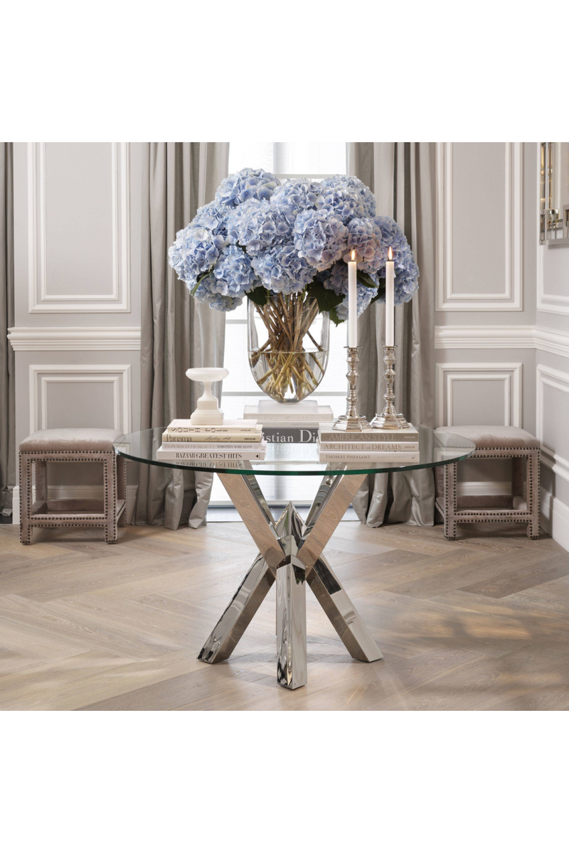 Silver Dining Table | Eichholtz Triumph | Eichholtz Miami