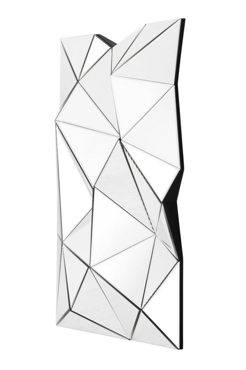 3D Triangle Faceted Wall Mirror | Eichholtz Boyton | Eichholtz Miami