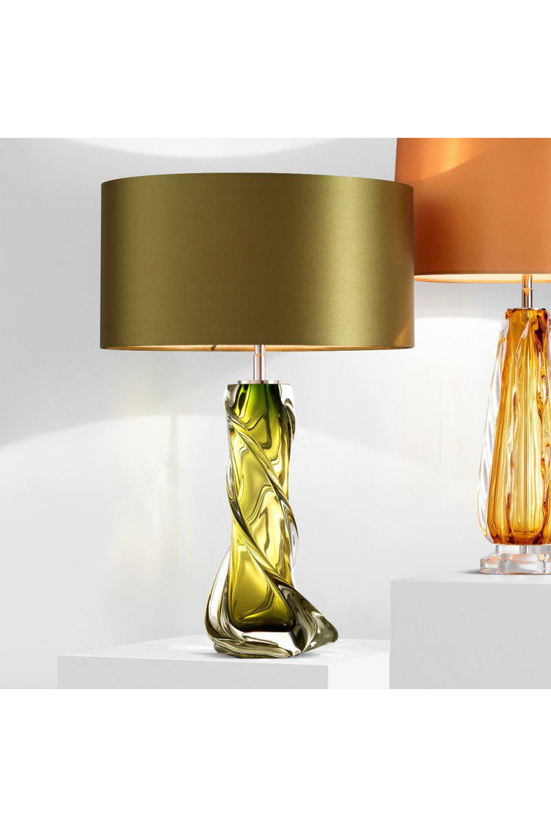 Green Blown Glass Table Lamp | Eichholtz Carnegie | Eichholtz Miami