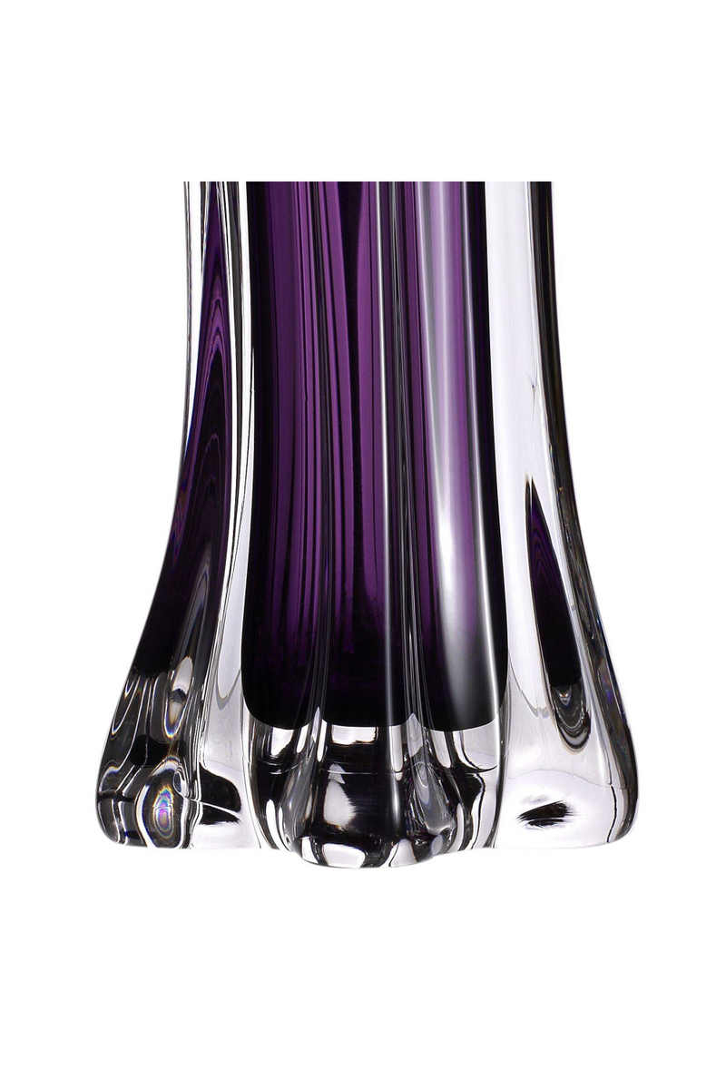 Purple Glass Table Lamp | Eichhlotz Castillo | Eichholtz Miami