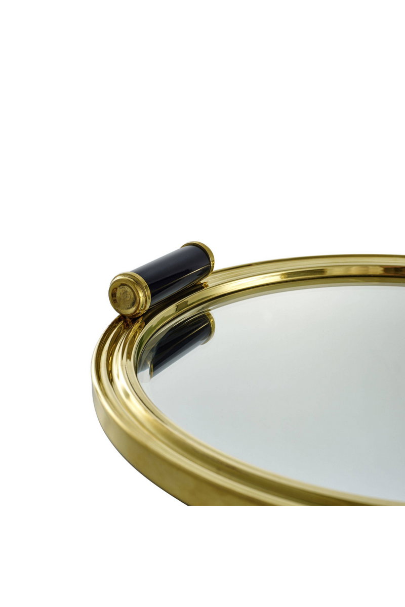 Round Gold Tray | Eichholtz Grimoldi | Eichholtz Miami