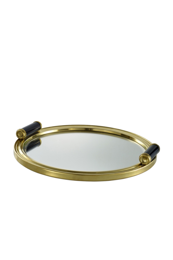 Round Gold Tray | Eichholtz Grimoldi | Eichholtz Miami