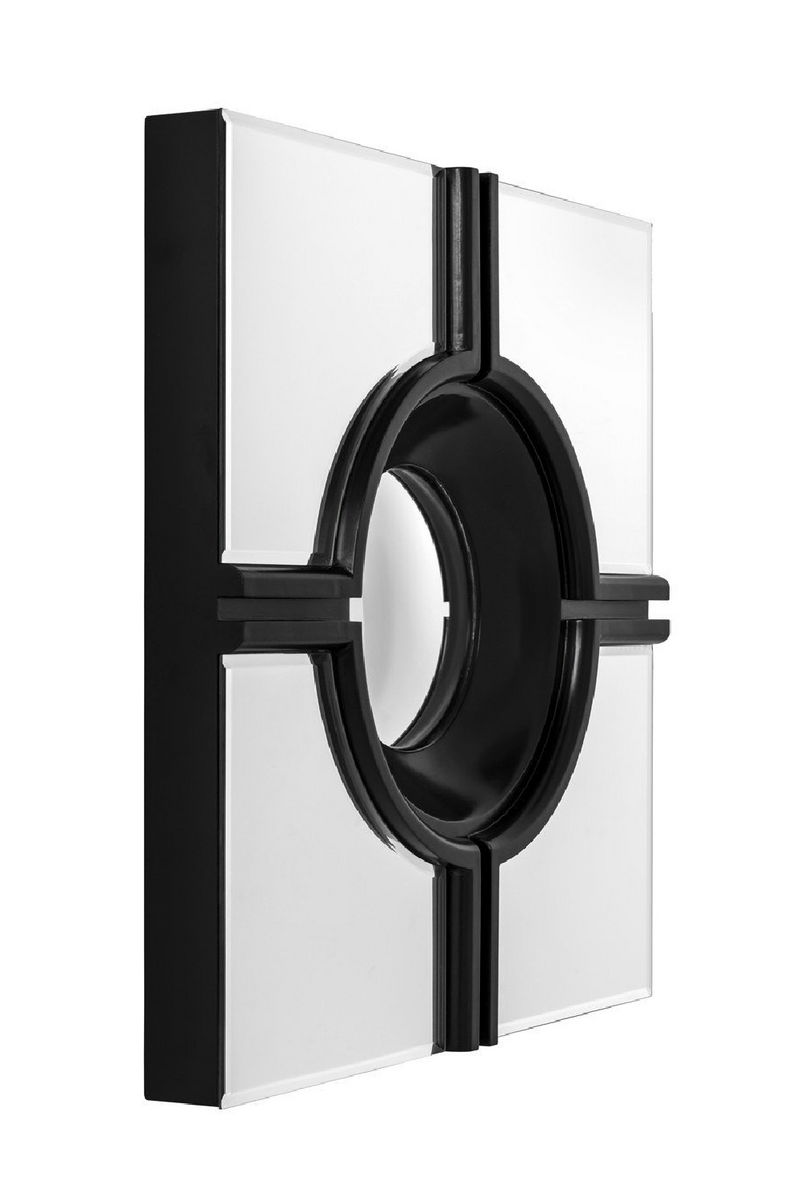 Black Grid Inlay Mirror | Eichholtz Jagger | Eichholtz Miami
