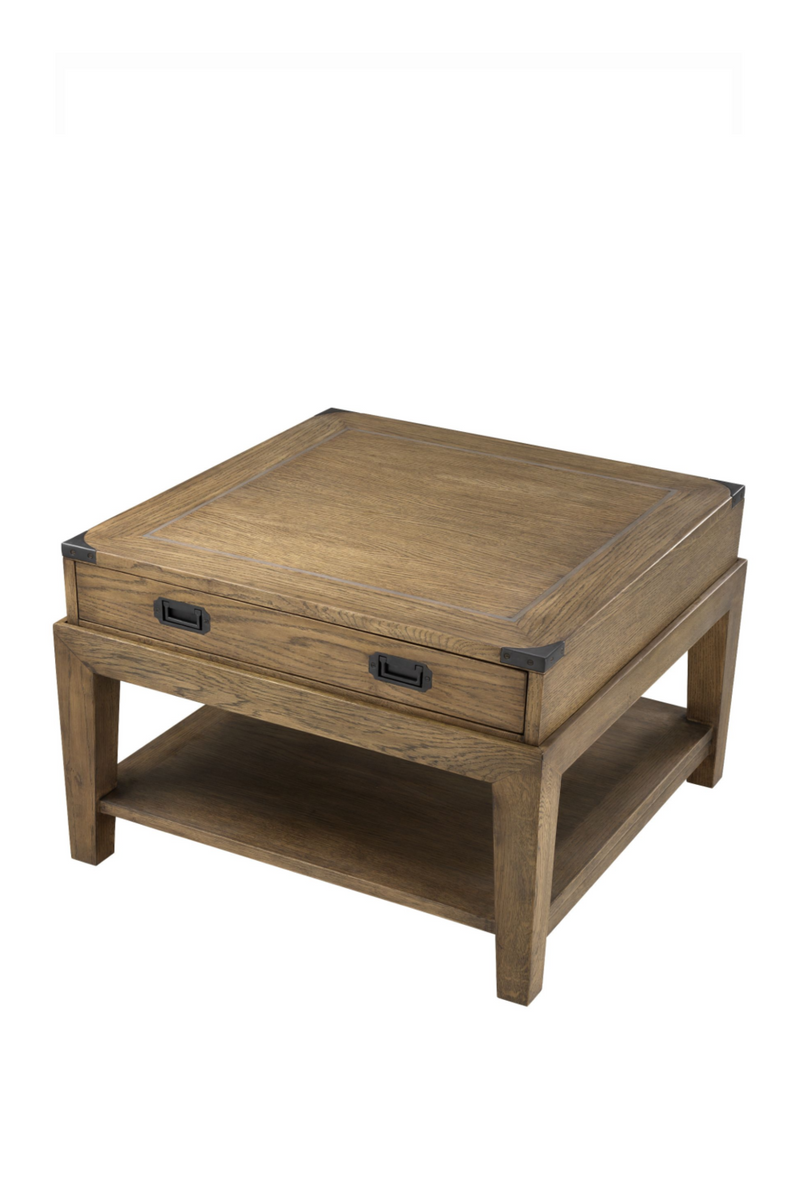 Wooden Side Table | Eichholtz Military | Eichholtz Miami