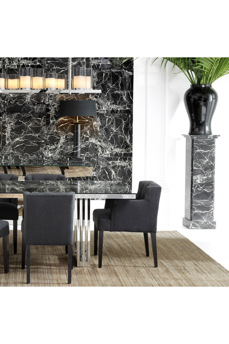 Black Marble Column | Eichholtz Caselli | Eichholtz Miami