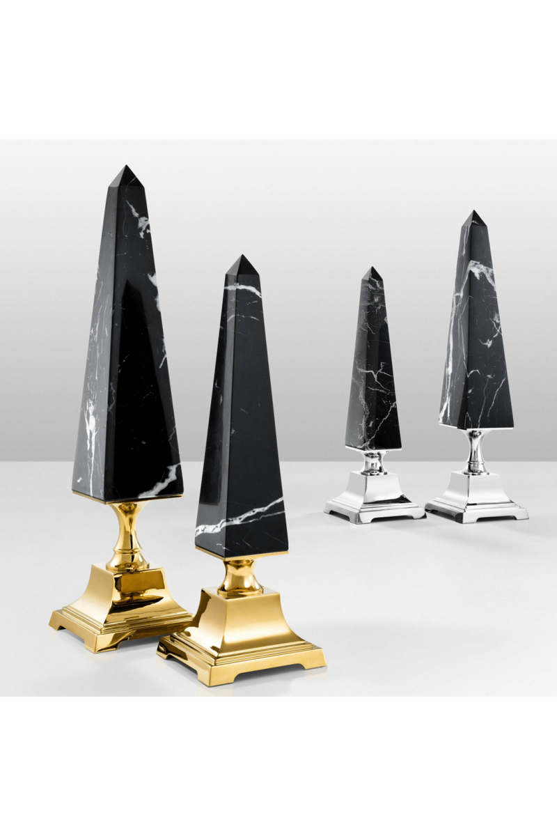 Black Marble Obelisk -L | Eichholtz Layford | Eichholtz Miami