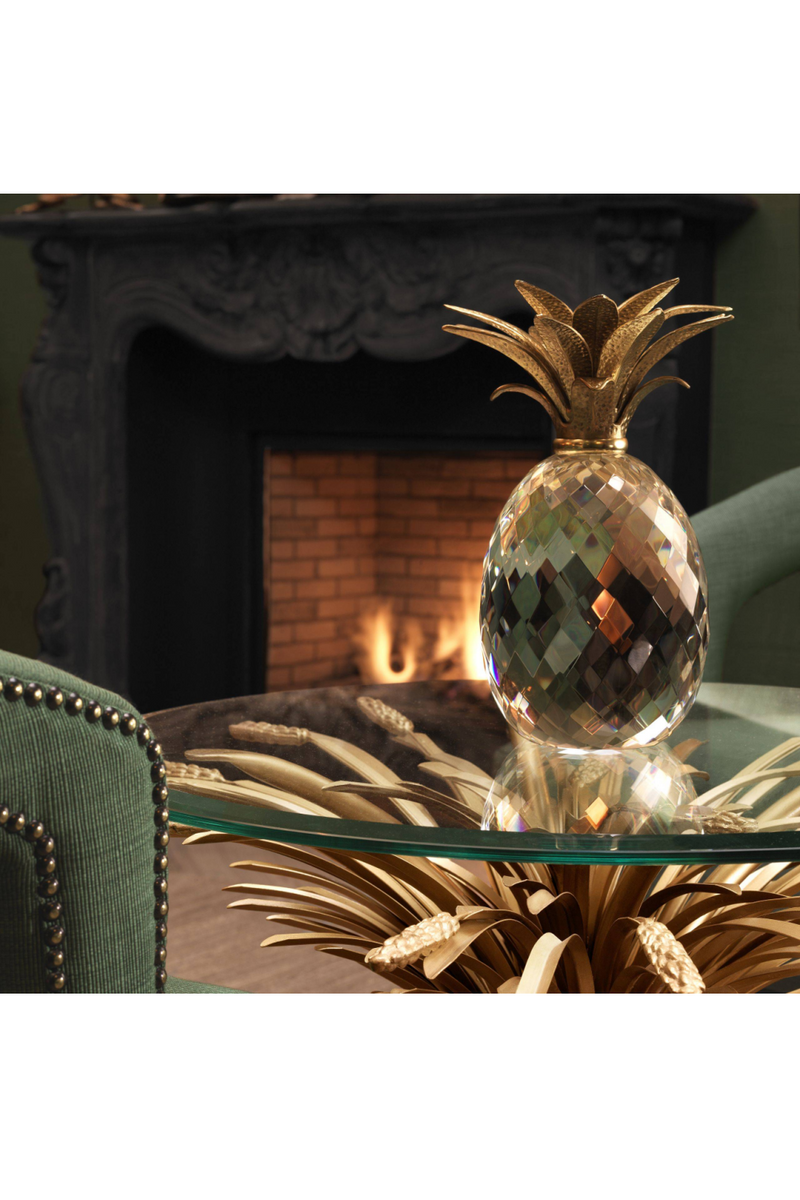 Glass Pineapple Decor | Eichholtz | Eichholtz Miami