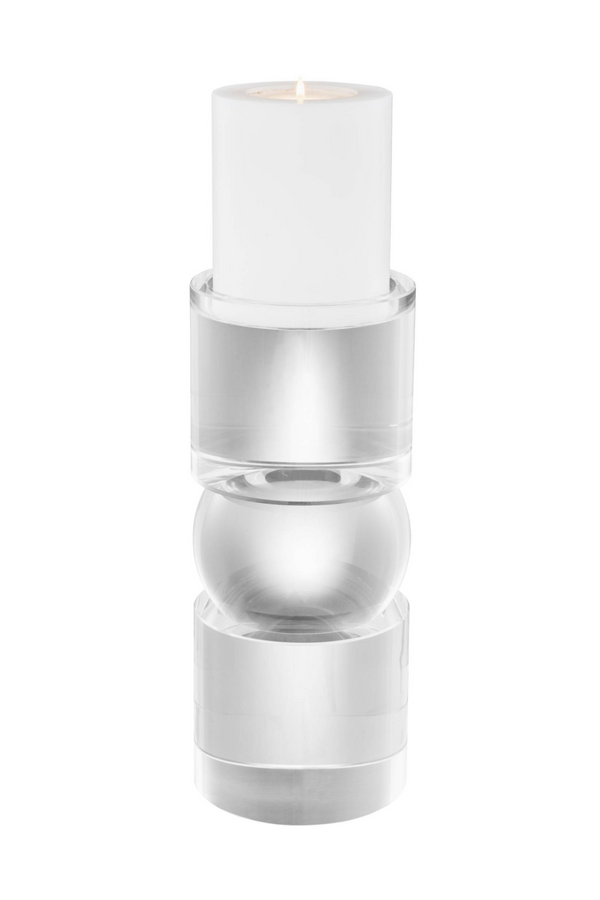 Crystal Candle Holder S | Eichholtz Earls Court | Eichholtz Miami