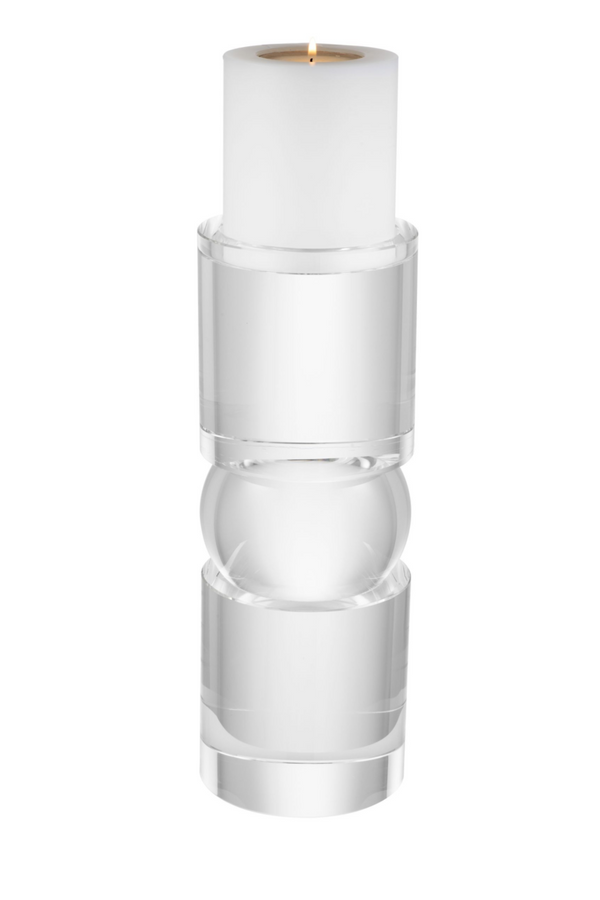 Crystal Candle Holder L | Eichholtz Earls Court | Eichholtz Miami