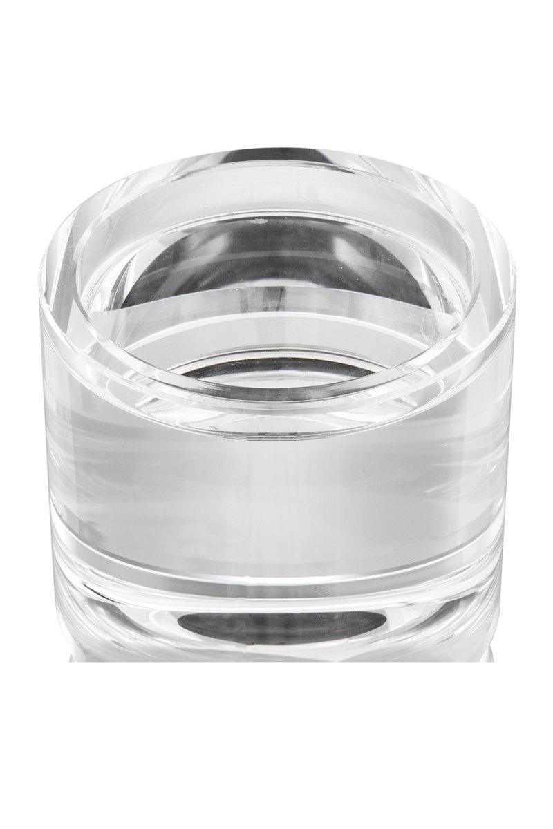 Crystal Candle Holder L | Eichholtz Earls Court | Eichholtz Miami