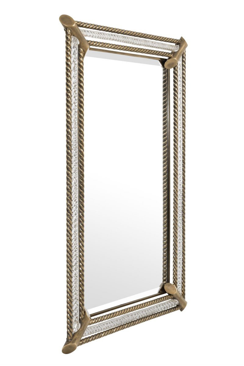 Brass Roped Frame Wall Mirror | Eichholtz Cantoni | Eichholtz Miami