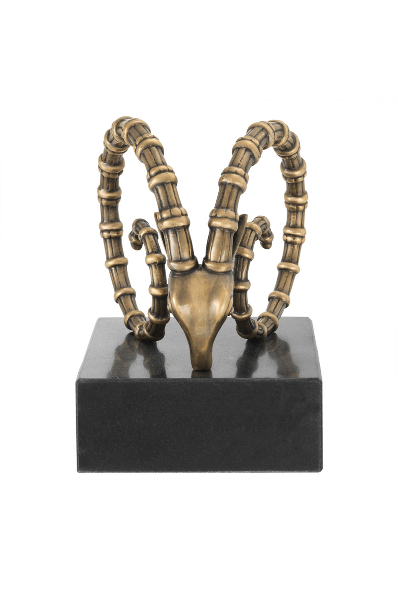 Brass Ibex Bookends | Eichholtz | Eichholtz Miami