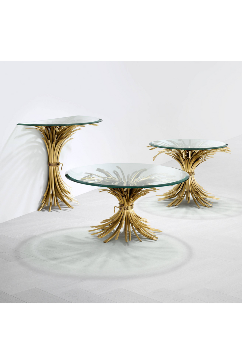 Sheaf Wheat Side Table | Eichholtz Bonheur | Eichholtz Miami