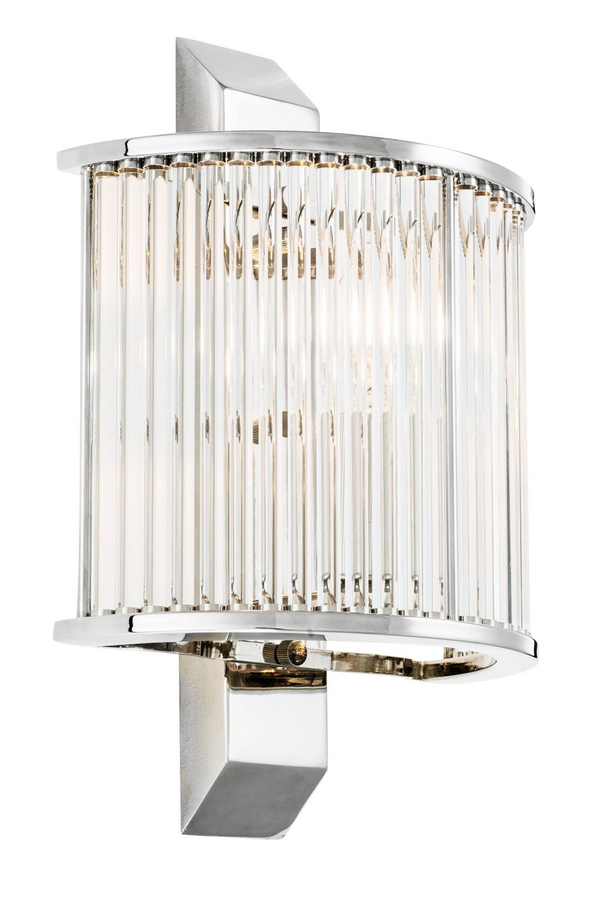Silver Wall Sconce | Eichholtz Oakley | Eichholtz Miami