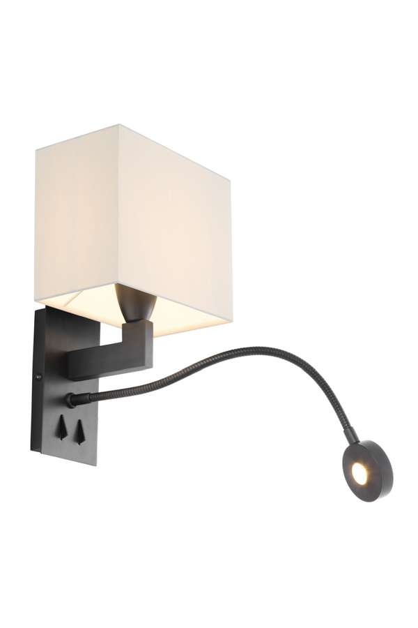 Bronze Wall Lamp With Picture Light | Eichholtz Reading | Eichholtz Miami