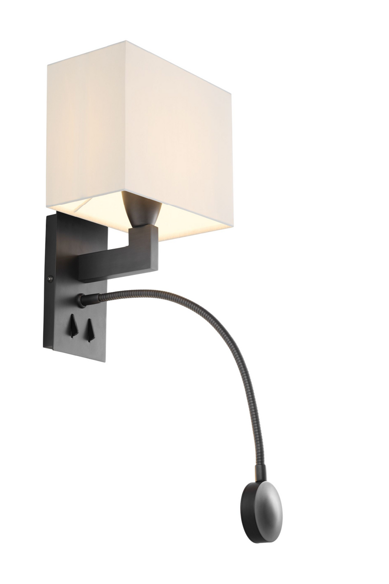 Bronze Wall Lamp With Picture Light | Eichholtz Reading | Eichholtz Miami