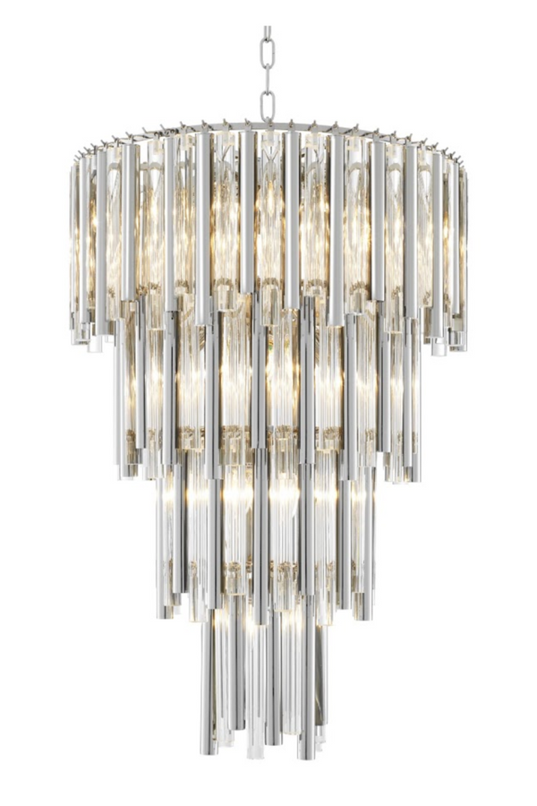 Glass Layered Chandelier | Eichholtz Gigi -L | Eichholtzmiami.com