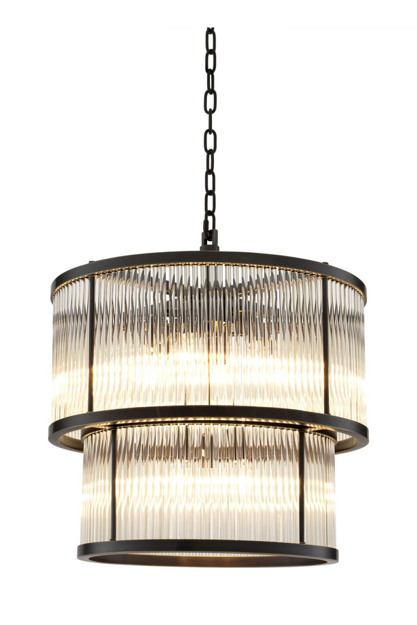 2 Tier Glass Chandelier | Eichholtz Pasadena | Eichholtz Miami