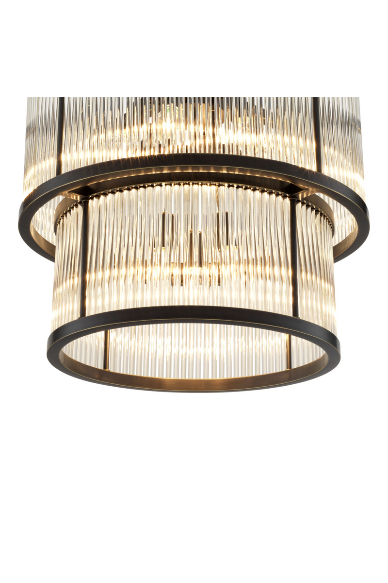 2 Tier Glass Chandelier | Eichholtz Pasadena | Eichholtz Miami