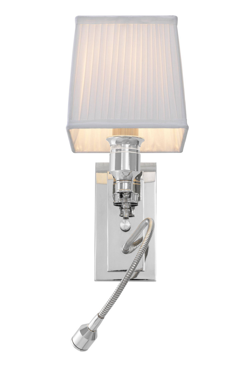 White Swing Arm With Picture Light | Eichholtz Ellington | Eichholtz Miami