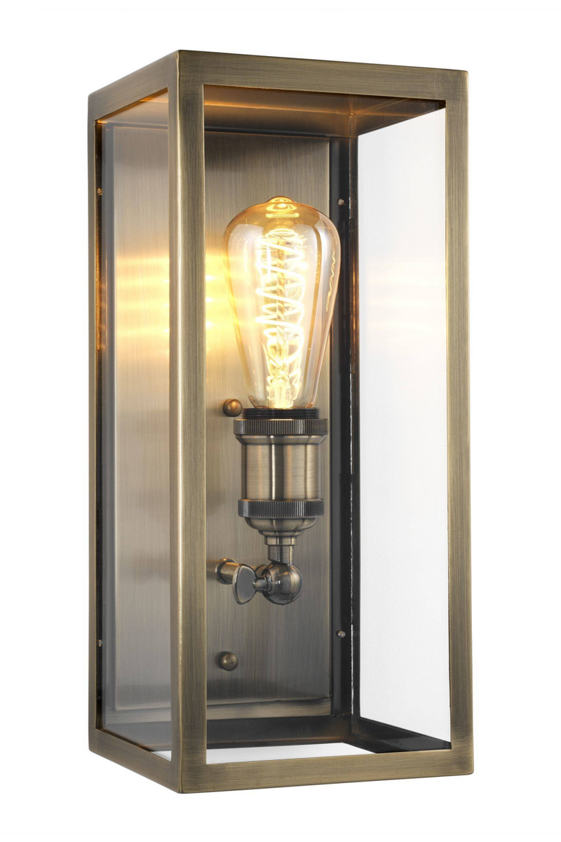 Brass Lantern Wall Light | Eichholtz Irving | Eichholtz Miami
