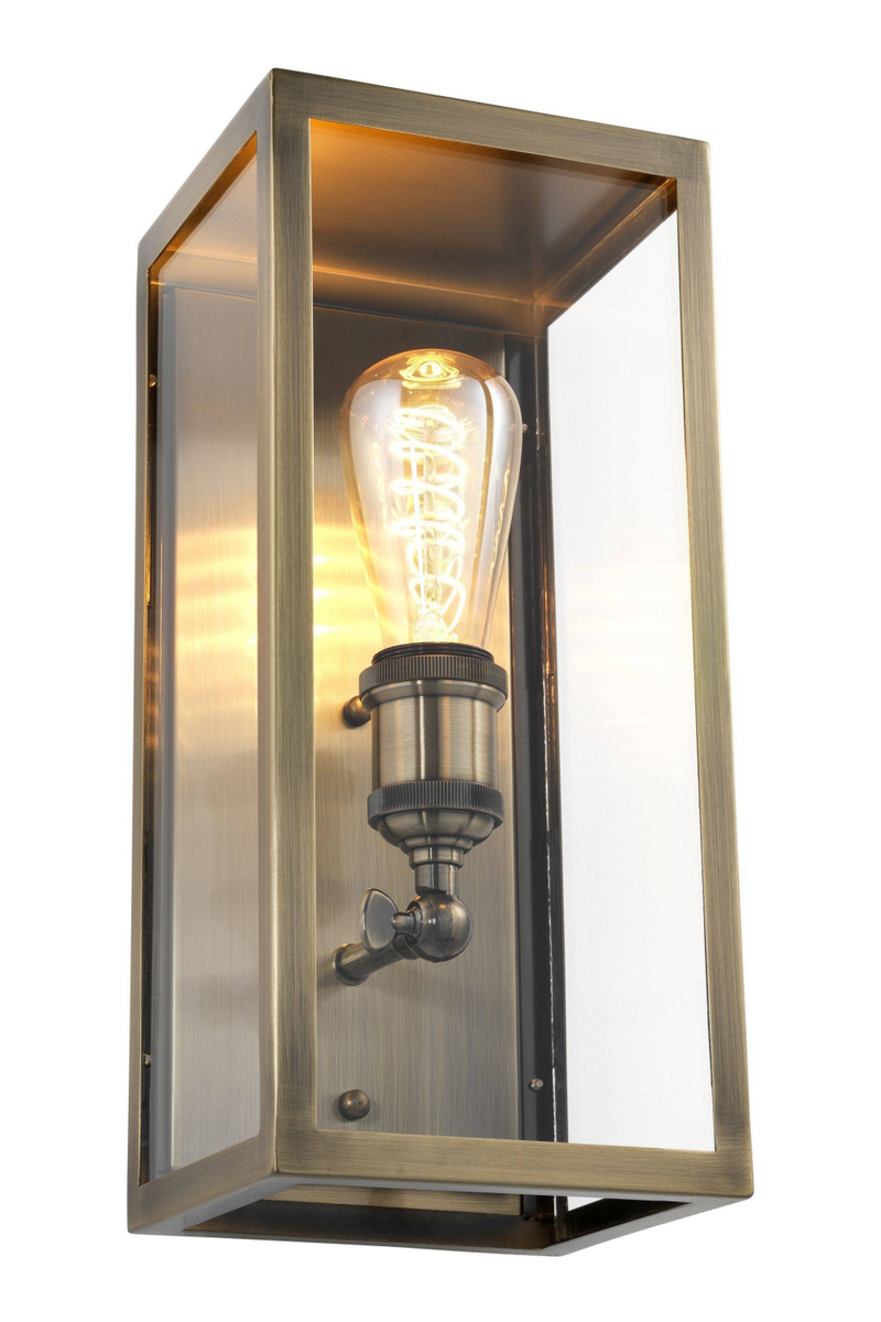 Brass Lantern Wall Light | Eichholtz Irving | Eichholtz Miami