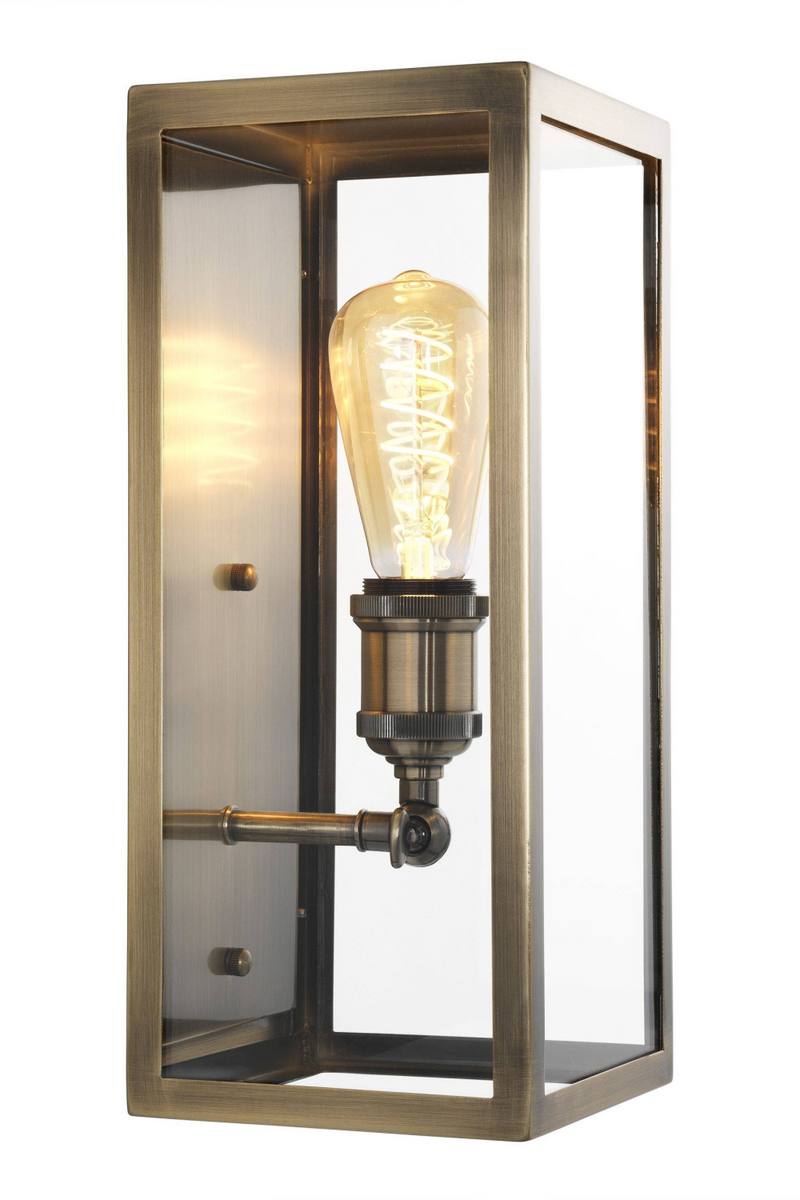 Brass Lantern Wall Light | Eichholtz Irving | Eichholtz Miami