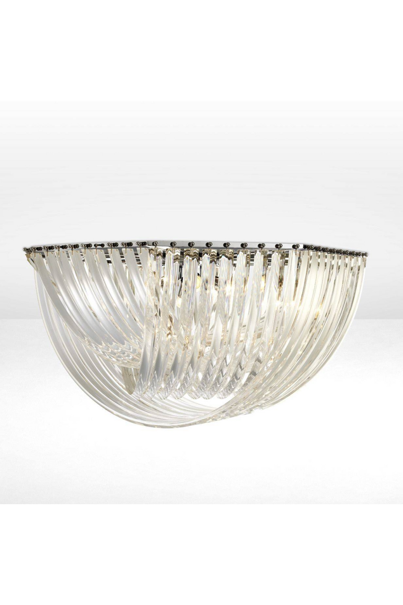 Lucite Loop Flush Mount | Eichholtz Hyeres | Eichholtz Miami