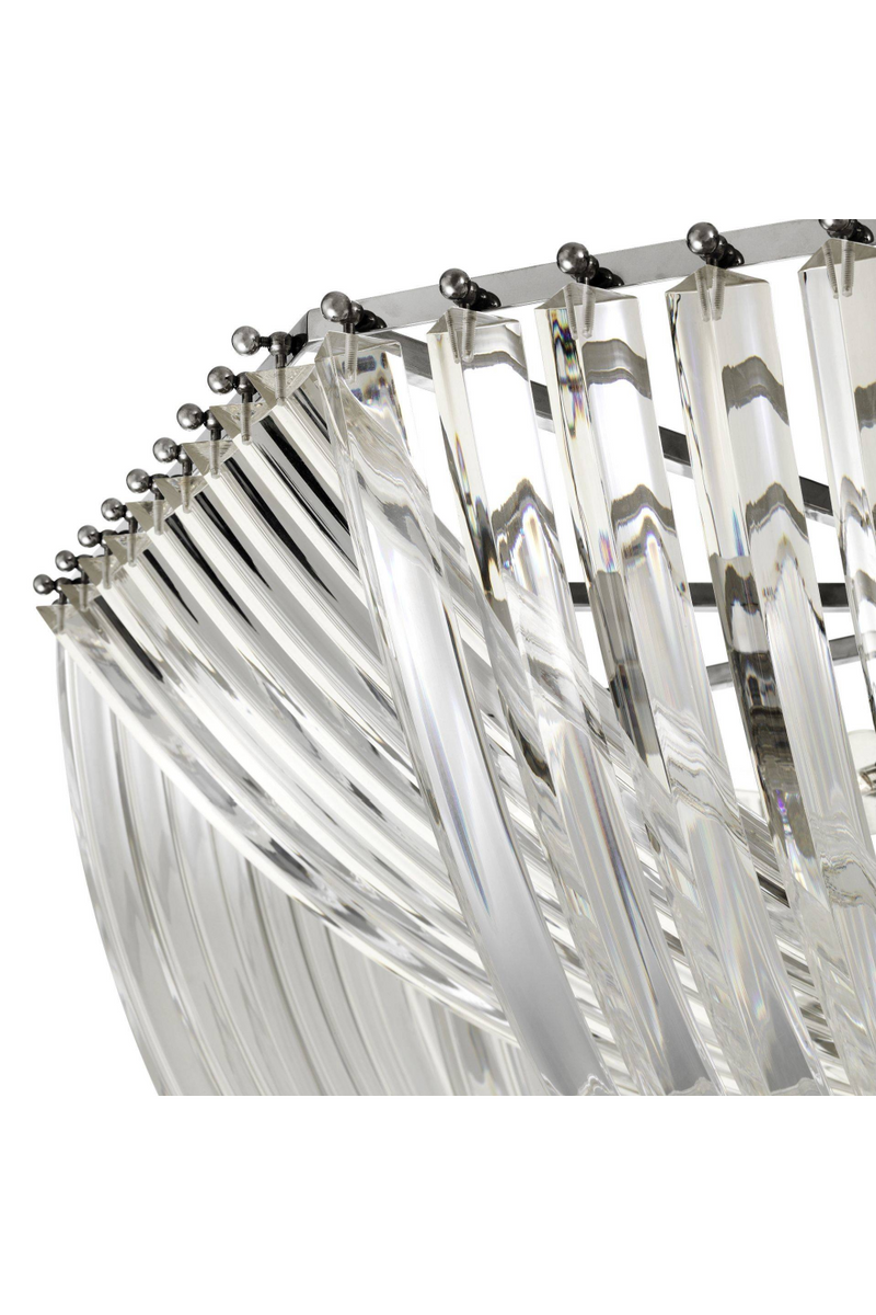 Lucite Loop Flush Mount | Eichholtz Hyeres | Eichholtz Miami