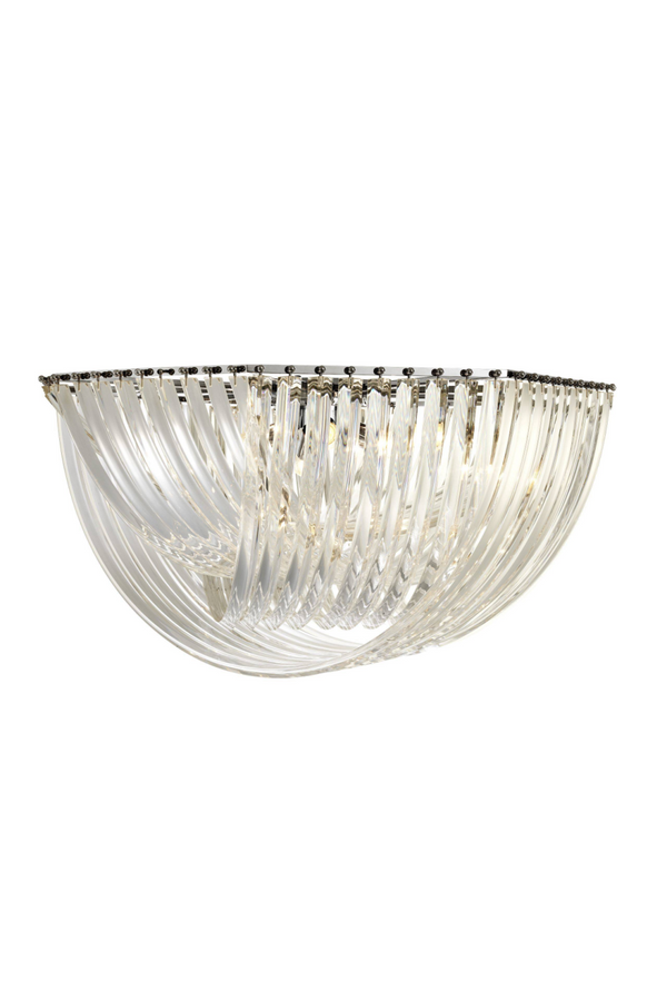 Lucite Loop Flush Mount | Eichholtz Hyeres | Eichholtz Miami