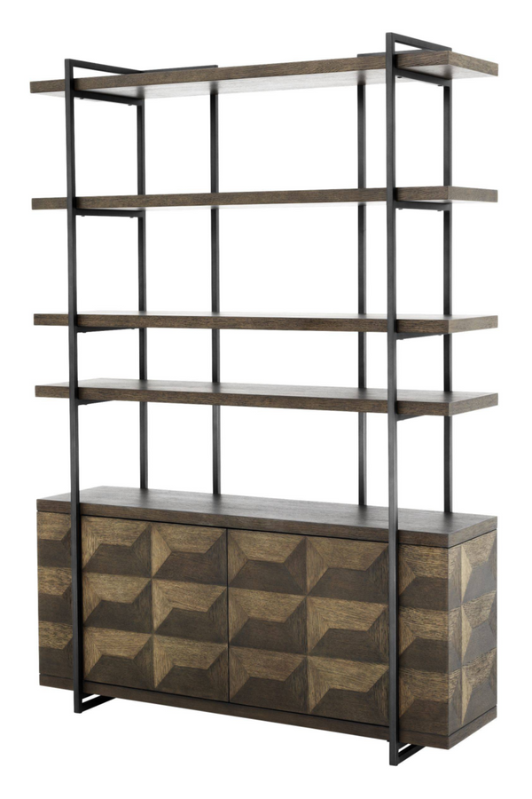 Modern Oak Cabinet with Doors | Eichholtz Gregorio | #1 Eichholtz Retailer 