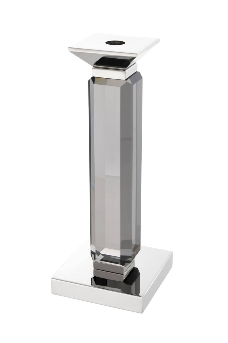 Glass Pillar Candleholders | Eichholtz Livia | Eichholtz Miami