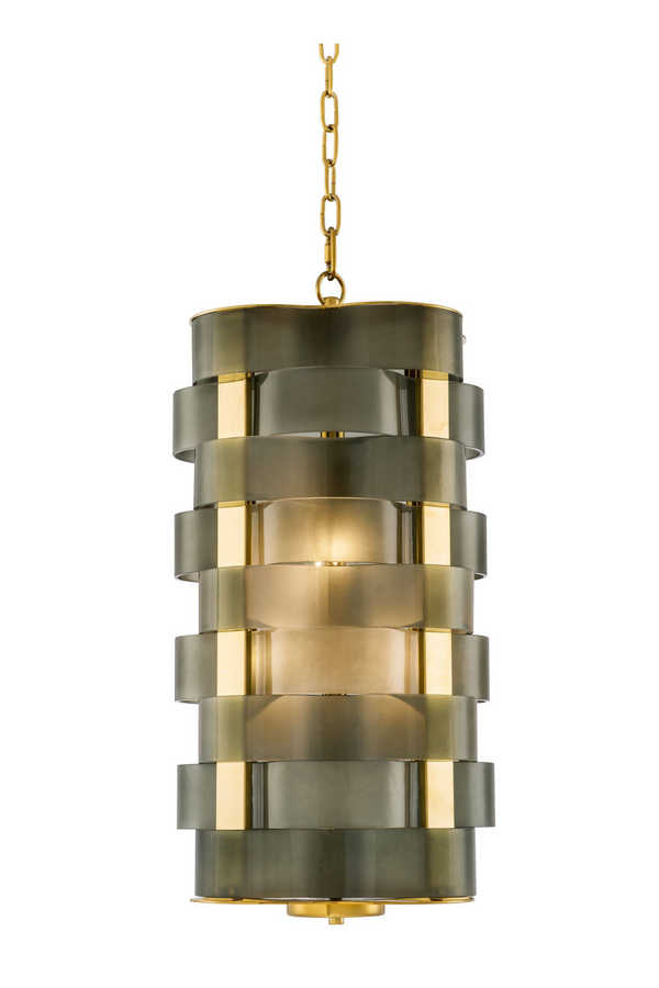 Green Glass Pendant Chandelier | Eichholtz Martinique | Eichholtz Miami