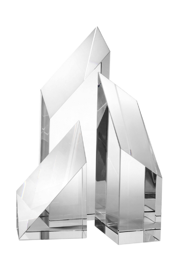 Crystal Glass Decor Set | Eichholtz Scope | Eichholtz Miami