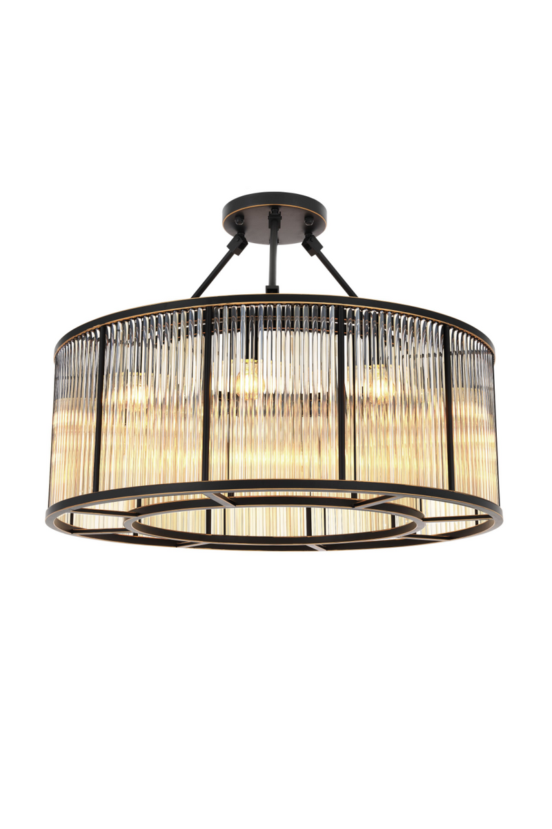 Glass Drum Ceiling Lamp | Eichholtz Bernardi | Eichholtz Miami