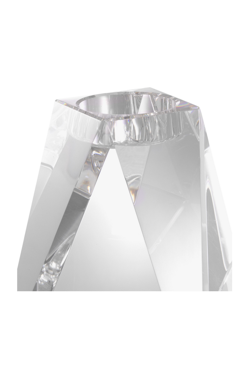 Crystal Glass Candle Holder | Eichholtz Liaison | Eichholtz Miami