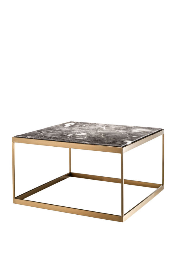 Marble Top Brass Frame Side Table | Eichholtz La Quinta | Eichholtzmiami.com