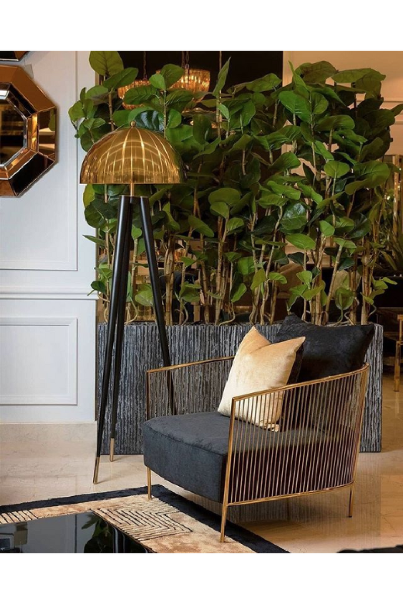 Gold Tripod Floor Lamp | Eichholtz Coyote | Eichholtzmiami.com