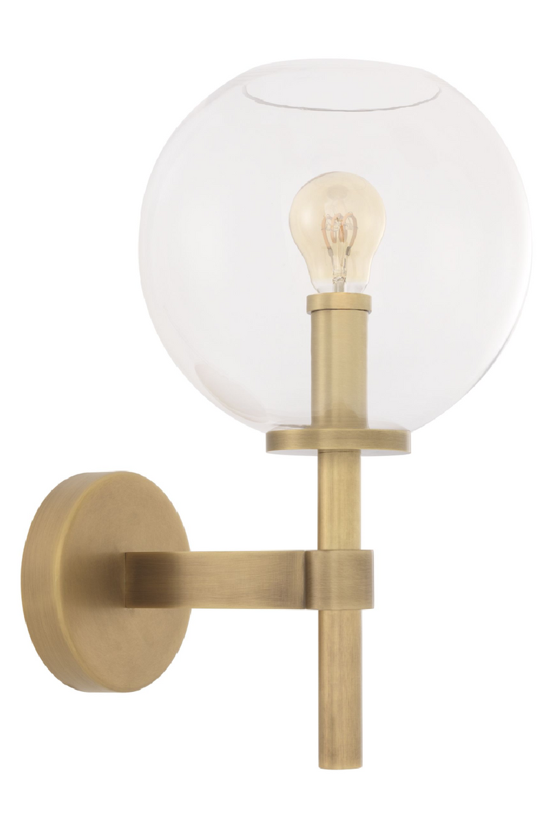 Brass Globe Wall Lamp | Eichholtz Jade | Eichholtz Miami