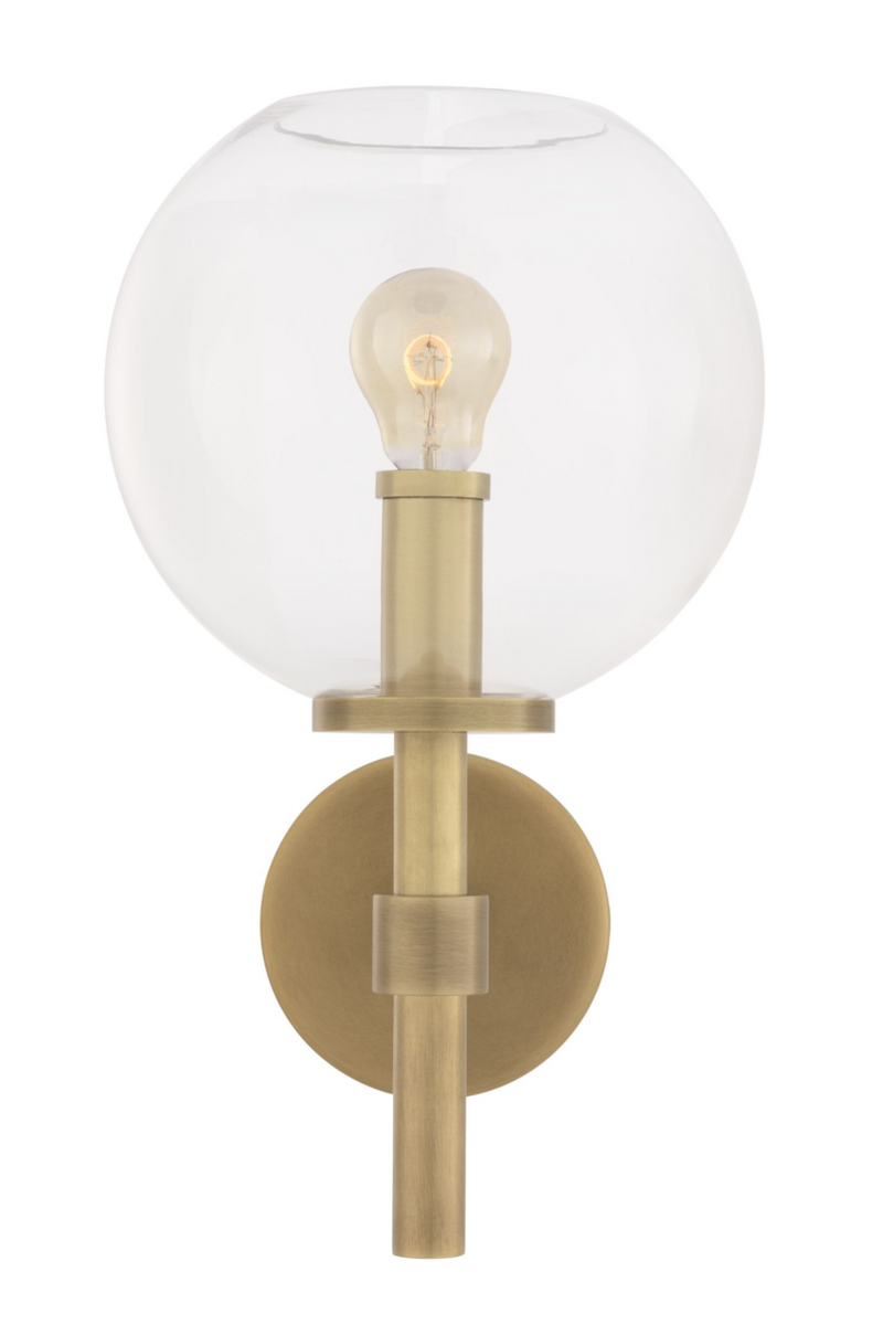 Brass Globe Wall Lamp | Eichholtz Jade | Eichholtz Miami