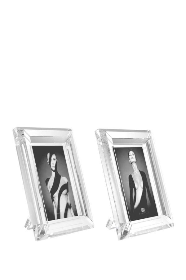 Crystal Picture Frames (2) | Eichholtz Theory S  | Eichholtzmiami.com