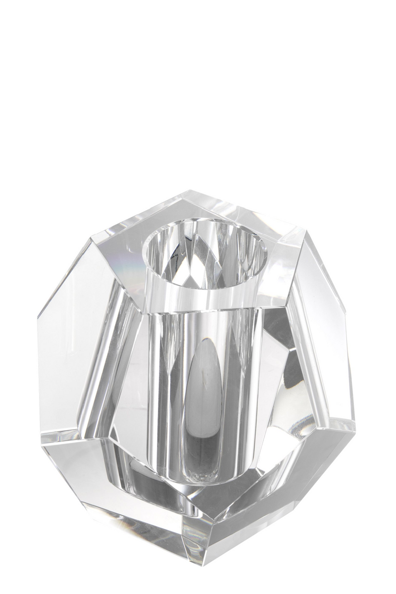 Crystal Candle Holder | Eichholtz Coquette | Eichholtz Miami