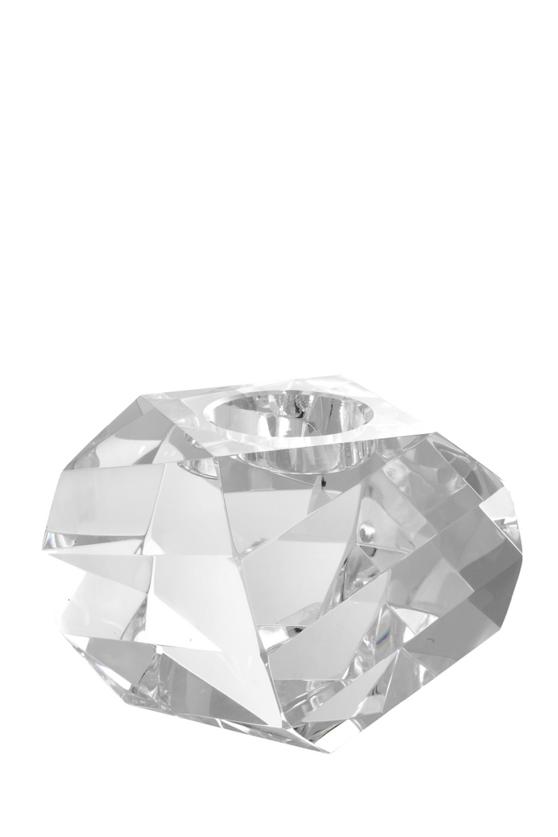 Crystal Candle Holder | Eichholtz Lucidity | Eichholtz Miami