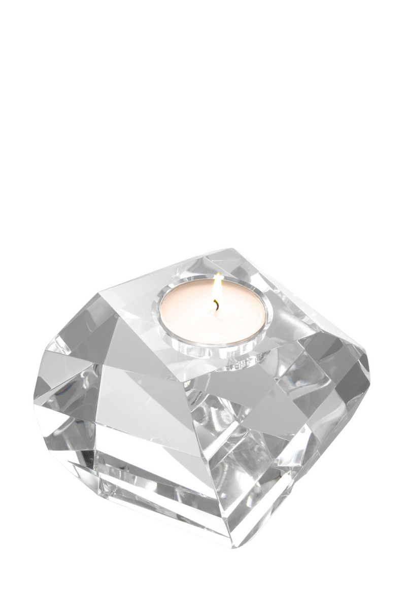 Crystal Candle Holder | Eichholtz Lucidity | Eichholtz Miami
